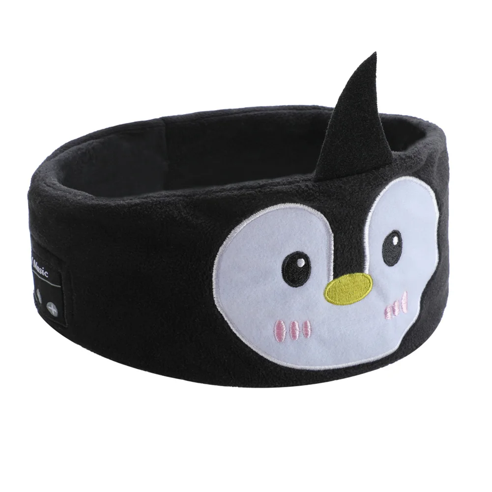SilentRhythm – Masque de sommeil musical et animaux – Masque pour les yeux sans fil avec Bluetooth