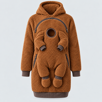 Thumbnail for MamaHug – Chaud et pratique – Sweat à capuche 2-en-1 pour maman et bébé
