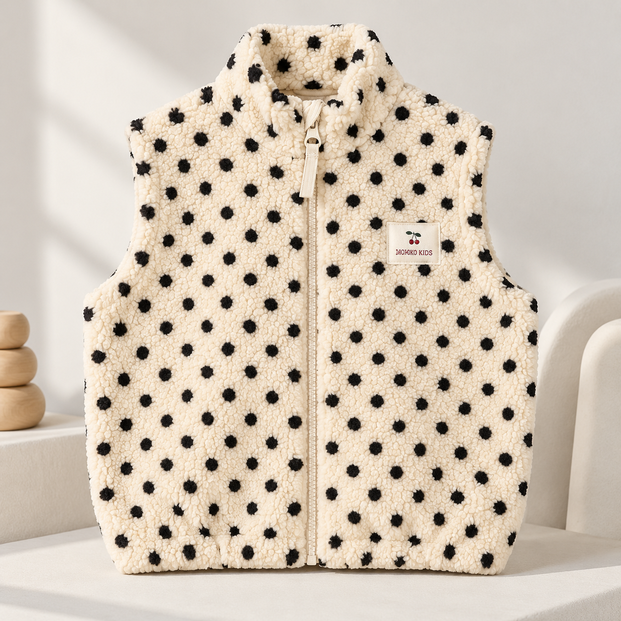 TinyWarm – Douillet et confortable – Gilet en peluche pour enfant