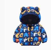 Thumbnail for Mini Fashion™ - Manteau d’hiver en polyester avec capuche