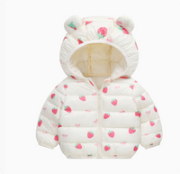 Thumbnail for Mini Fashion™ - Manteau d’hiver en polyester avec capuche