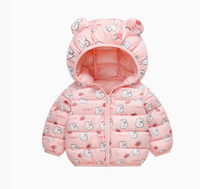 Thumbnail for Mini Fashion™ - Manteau d’hiver en polyester avec capuche