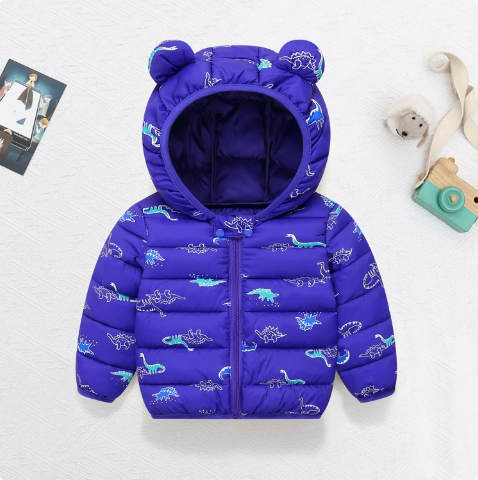 Mini Fashion™ - Manteau d’hiver en polyester avec capuche
