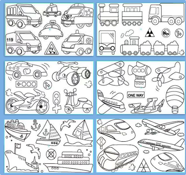 ColoringPaper™ - Libère ta créativité - Feuille de coloriage XXL