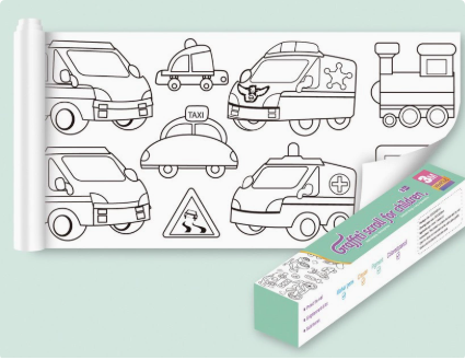 ColoringPaper™ - Libère ta créativité - Feuille de coloriage XXL