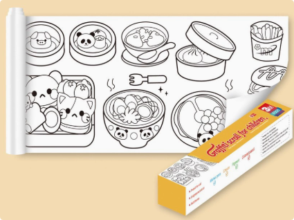 ColoringPaper™ - Libère ta créativité - Feuille de coloriage XXL