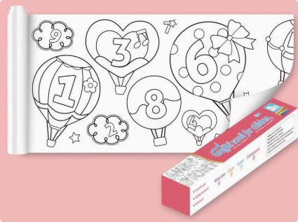 ColoringPaper™ - Libère ta créativité - Feuille de coloriage XXL