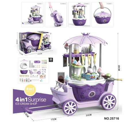 Candy Cart™ - Du plaisir sucré sur roues - Camion de glaces