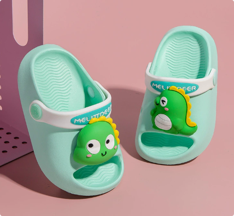 Mini Fashion – Gaieté et sécurité – Chaussons de plage à pois