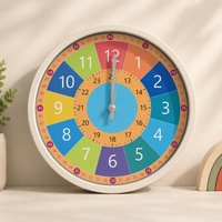 Thumbnail for ChildrenTime – Indépendant et calme – Horloge murale éducative pour enfants