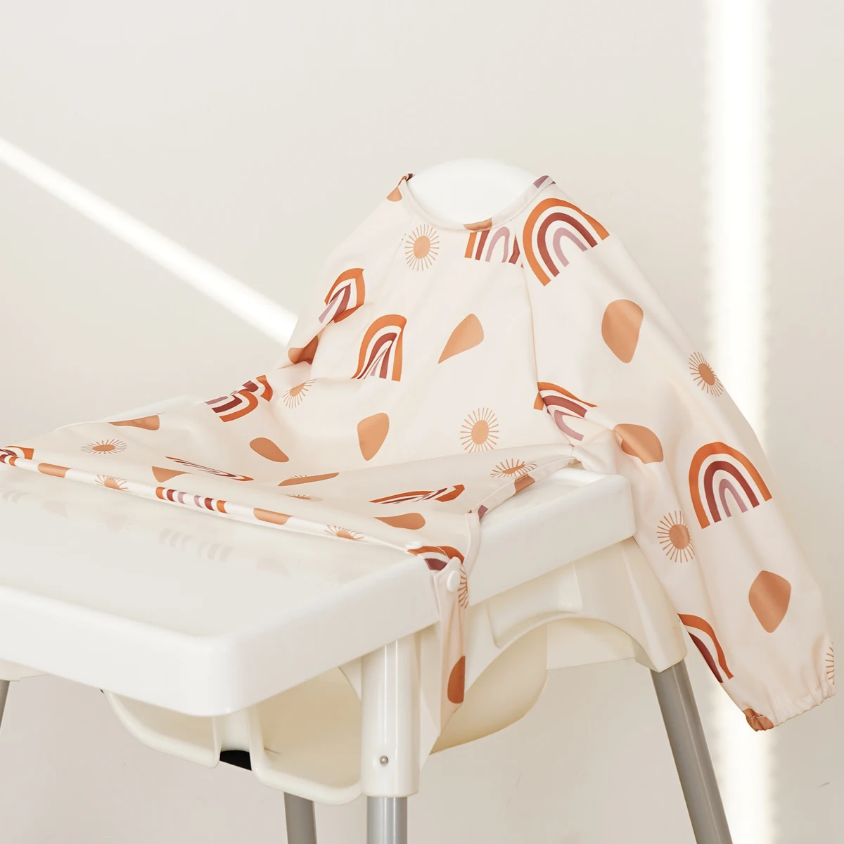 MessyFree – Imperméable et pratique – Tablier pour bébé à manches longues