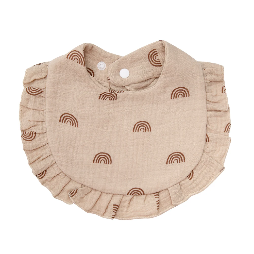 BabyBloom – Mignon et confortable – Bavoir pour bébé à bordure à volants
