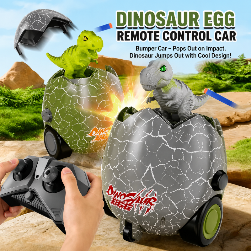 RoarPlay – Passionnant et interactif – Œuf de dinosaure télécommandé