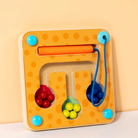 Thumbnail for TinySkills – Créatif et éducatif – Tableau d'activités magnétique Montessori