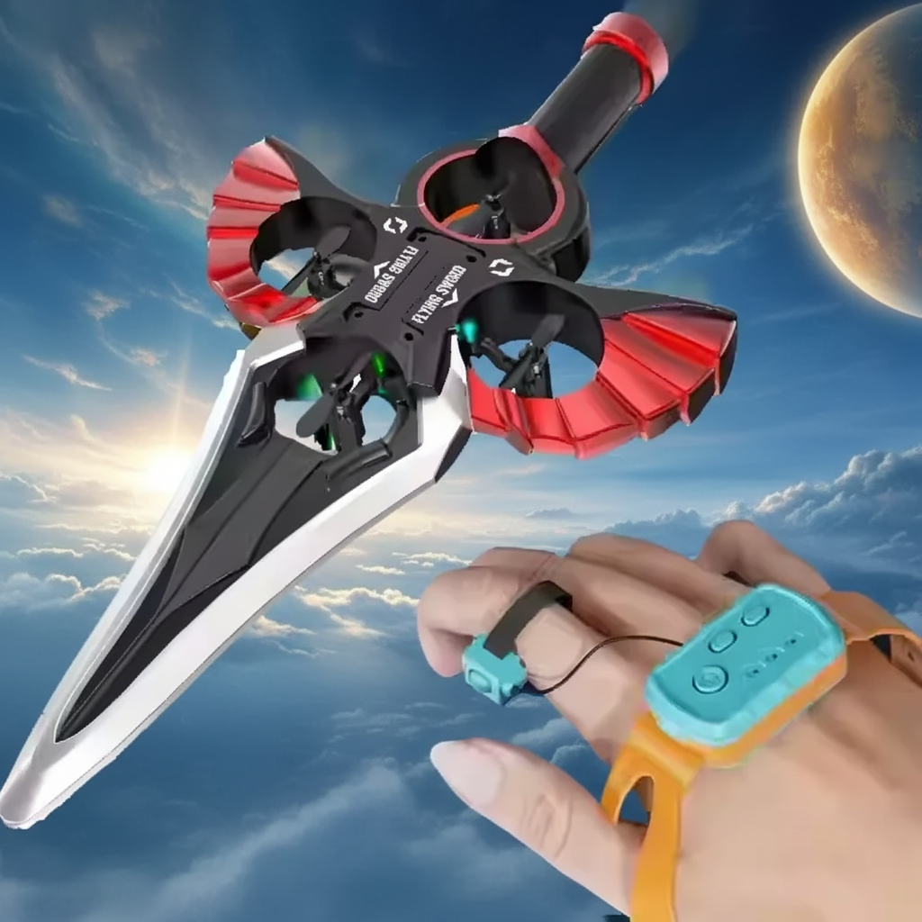 AirBlade – Ludique et interactif – Jouet volant télécommandé au design d'épée