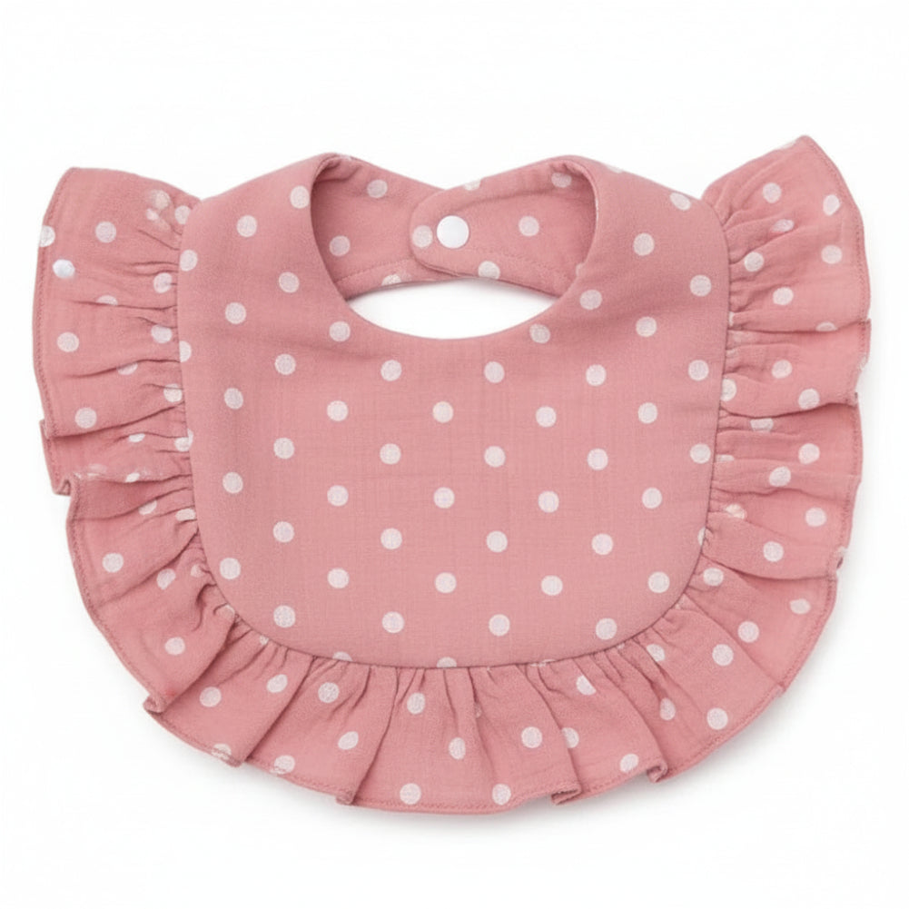BabyBloom – Mignon et confortable – Bavoir pour bébé à bordure à volants