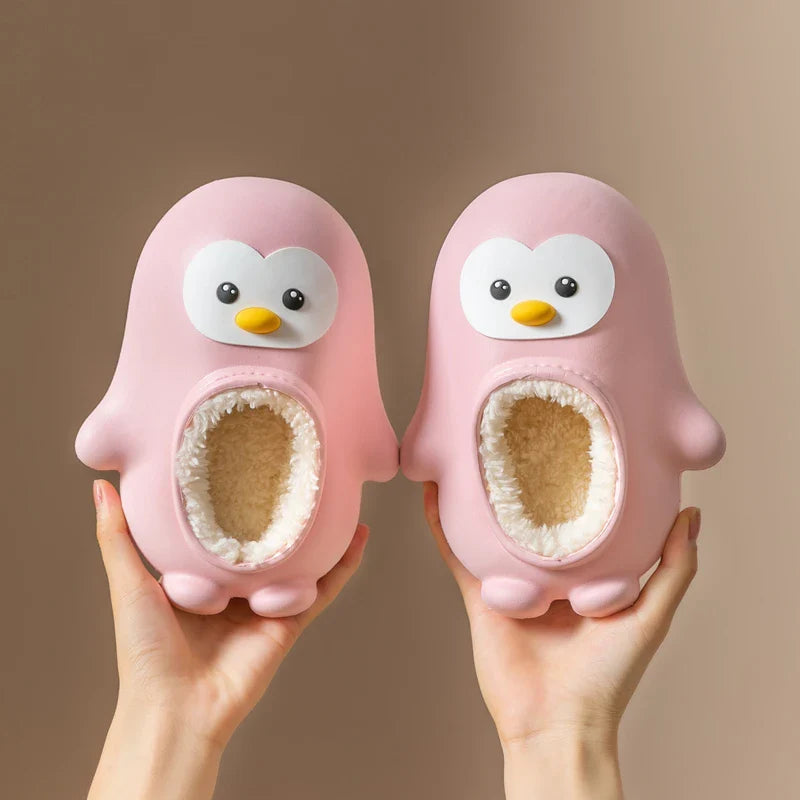 Mini Fashion™ - Chaussons pingouins pour enfants