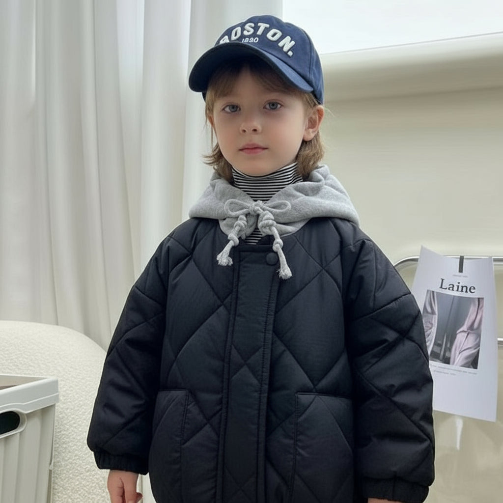 CozyShield – Chaud et robuste – Veste à capuche matelassée