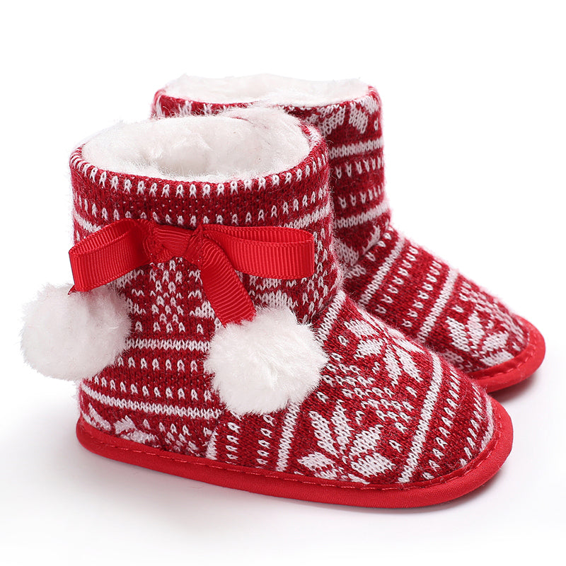 Mini Fashion™ - Chaussons de Noël pour enfants