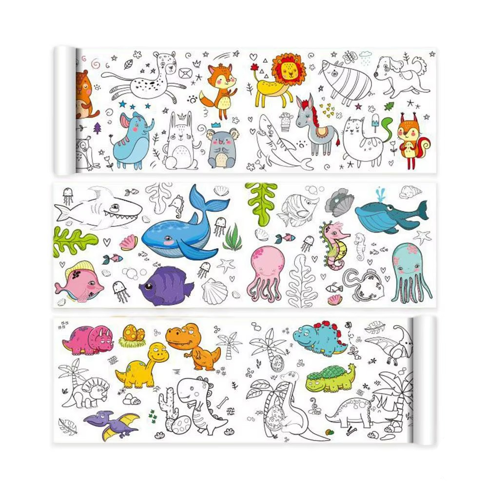 ColoringPaper™ - Libère ta créativité - Feuille de coloriage XXL