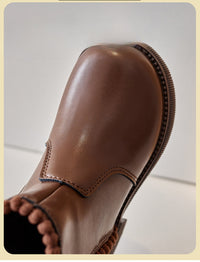 Thumbnail for Mini Fashion – Confort et style – Bottines en cuir