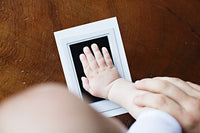 Thumbnail for Baby Handprint Kit™ - Un souvenir unique d'un bébé - Set imprimable