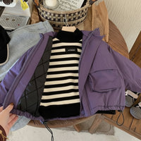 Thumbnail for LiloWear – Coupe-vent et imperméable – Veste coupe-vent pour enfants avec capuche