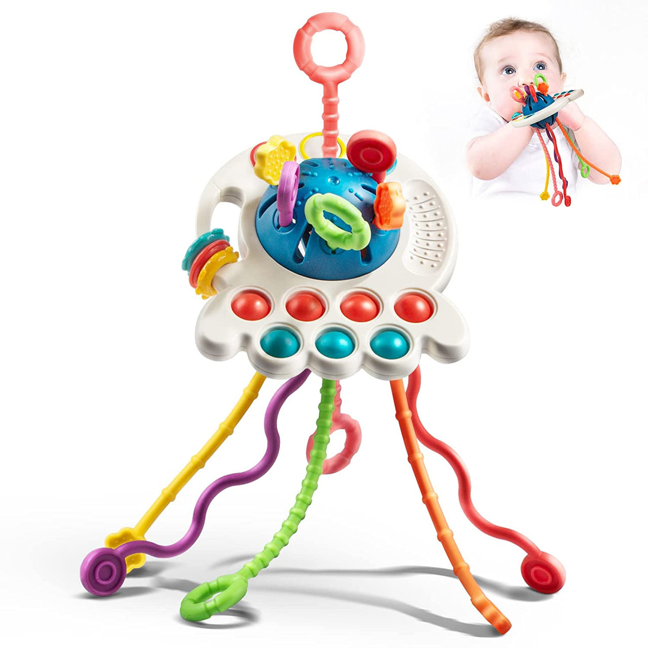 UfoToy™ - Un délicieux jouet ovni ! - Un jouet sensoriel pour les bébés