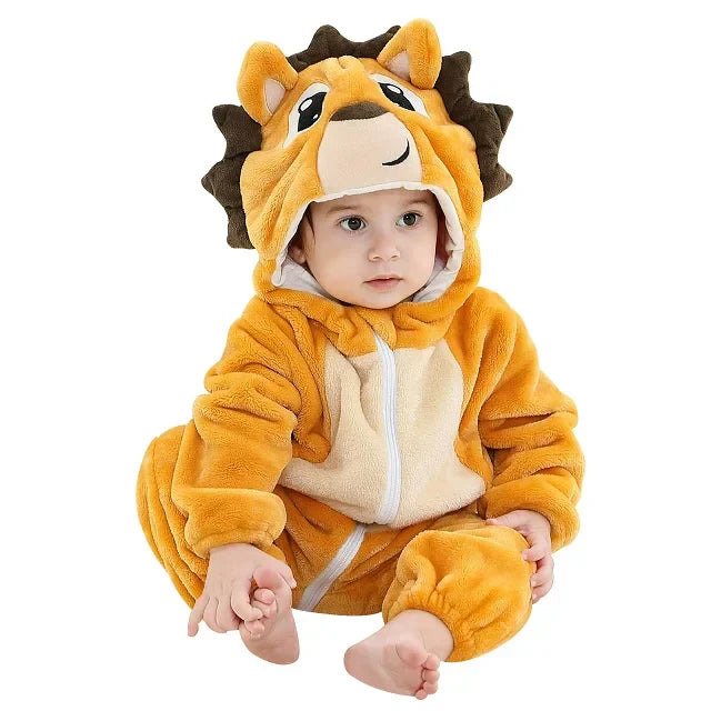 Mini Fashion - Durable et lavable - Combinaison animalier (0-24 mois)