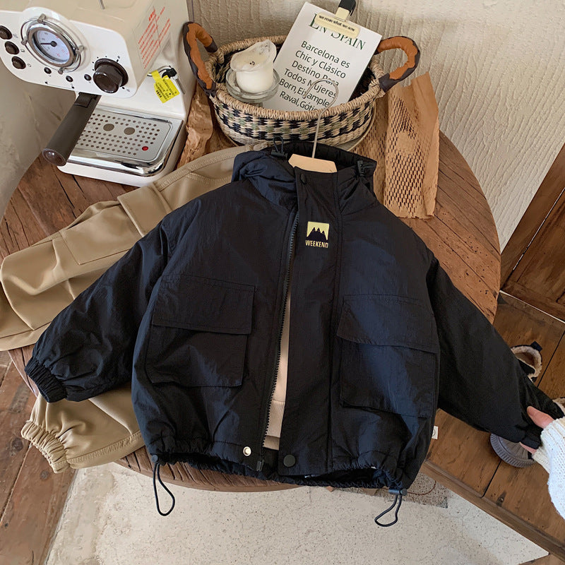 LiloWear – Coupe-vent et imperméable – Veste coupe-vent pour enfants avec capuche