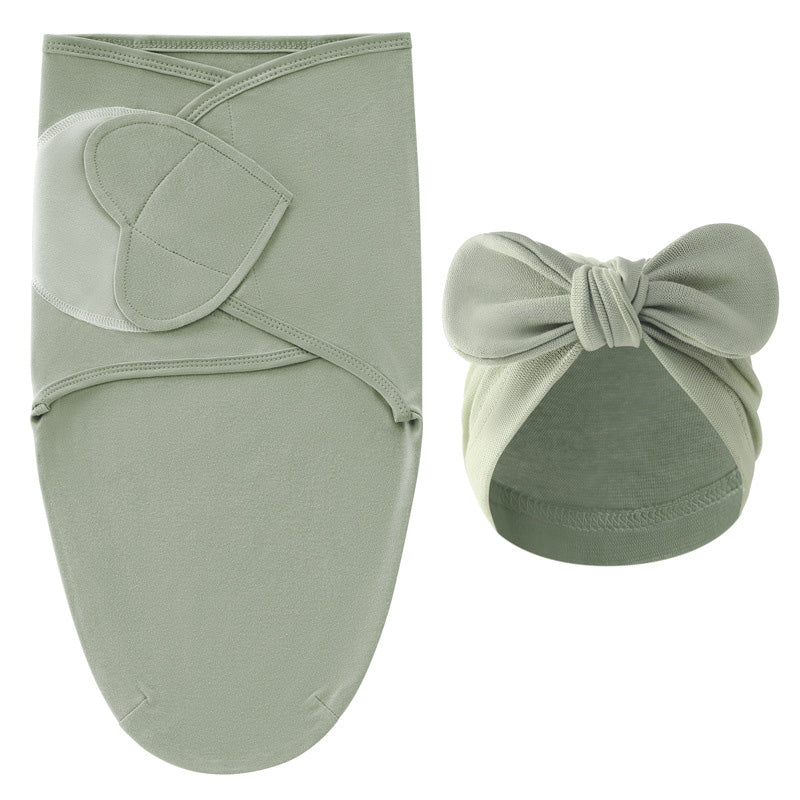 DreamNest – Repos et confort – Couverture d'emmaillotage de luxe avec bonnet