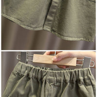 Thumbnail for LittleExplorer – Confortable et robuste – Ensemble pantalon et chemise pour enfant