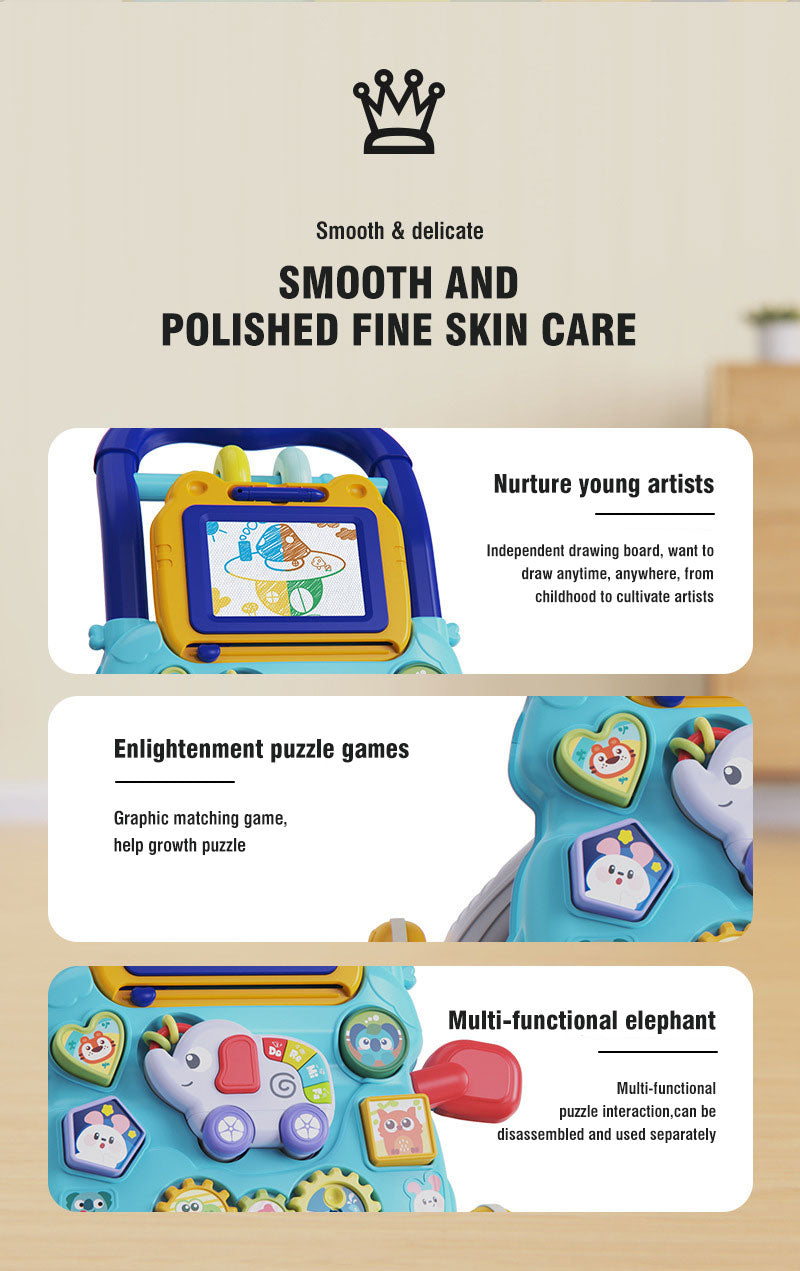 BabyWalker – Apprendre et jouer – Trotteur avec panneau d'activités
