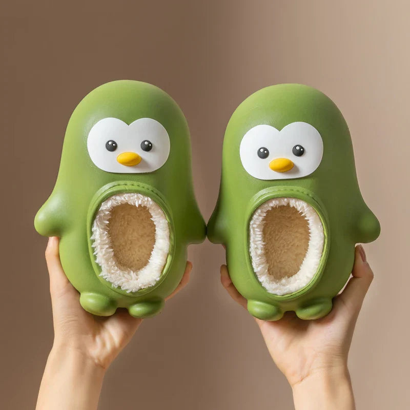 Mini Fashion™ - Chaussons pingouins pour enfants