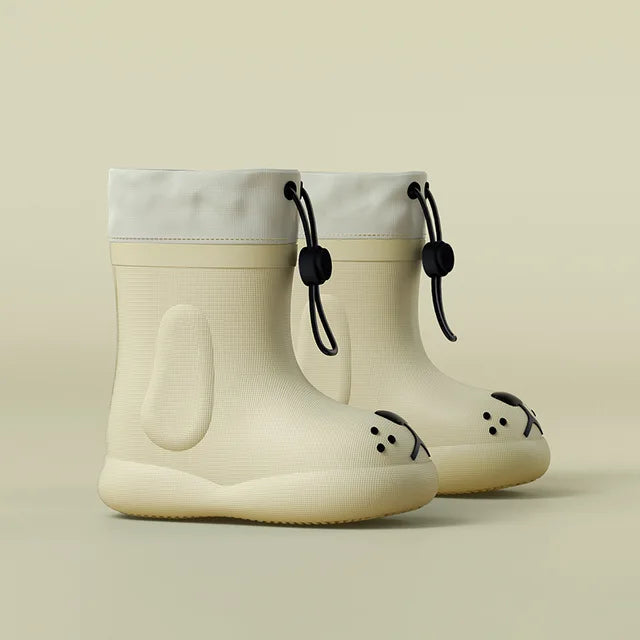 PuddlePaws Kids – Imperméable et ludique - Bottes de pluie Woof