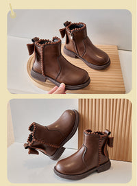 Thumbnail for Mini Fashion – Confort et style – Bottines en cuir