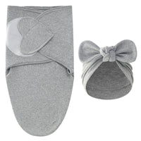 Thumbnail for DreamNest – Repos et confort – Couverture d'emmaillotage de luxe avec bonnet