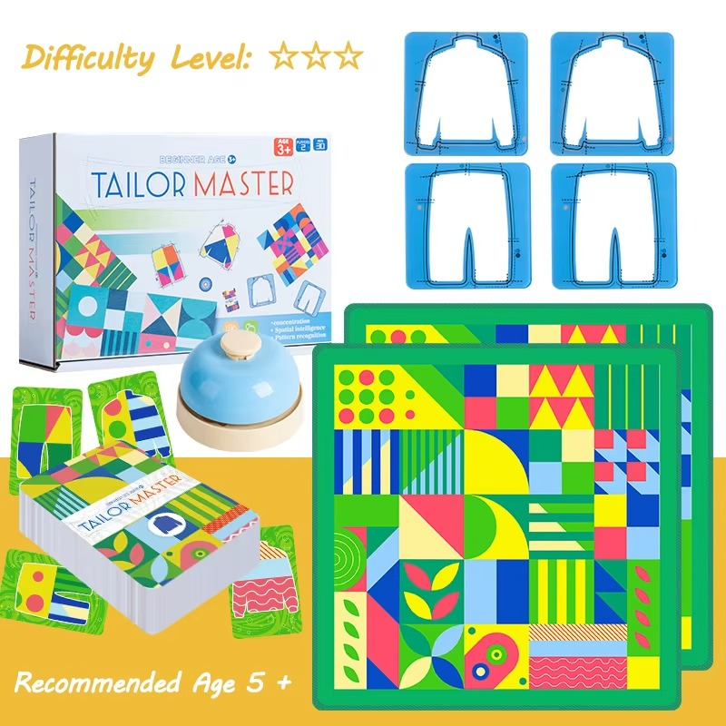 Tailor Master™ – Entraîner la coordination des mains et des yeux – Jeu de cartes Tailleur