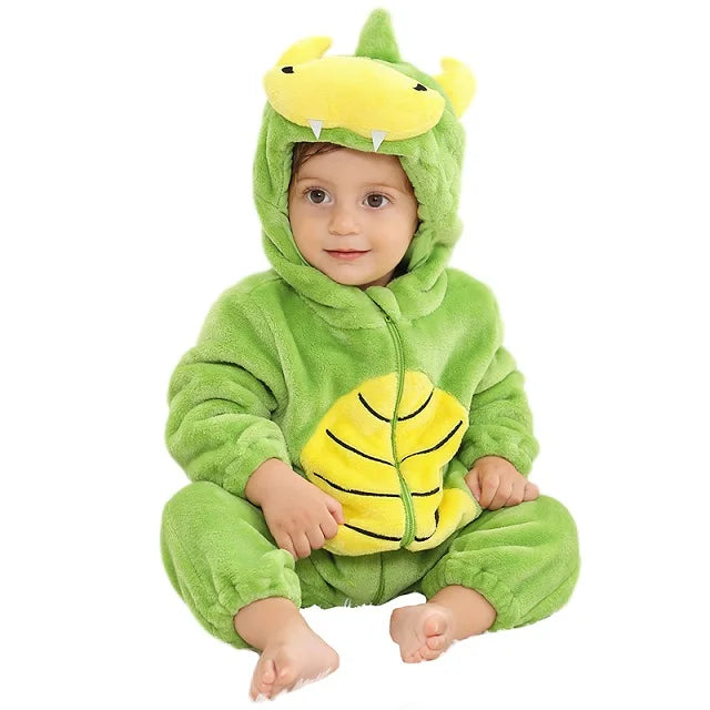 Mini Fashion - Durable et lavable - Combinaison animalier (0-24 mois)