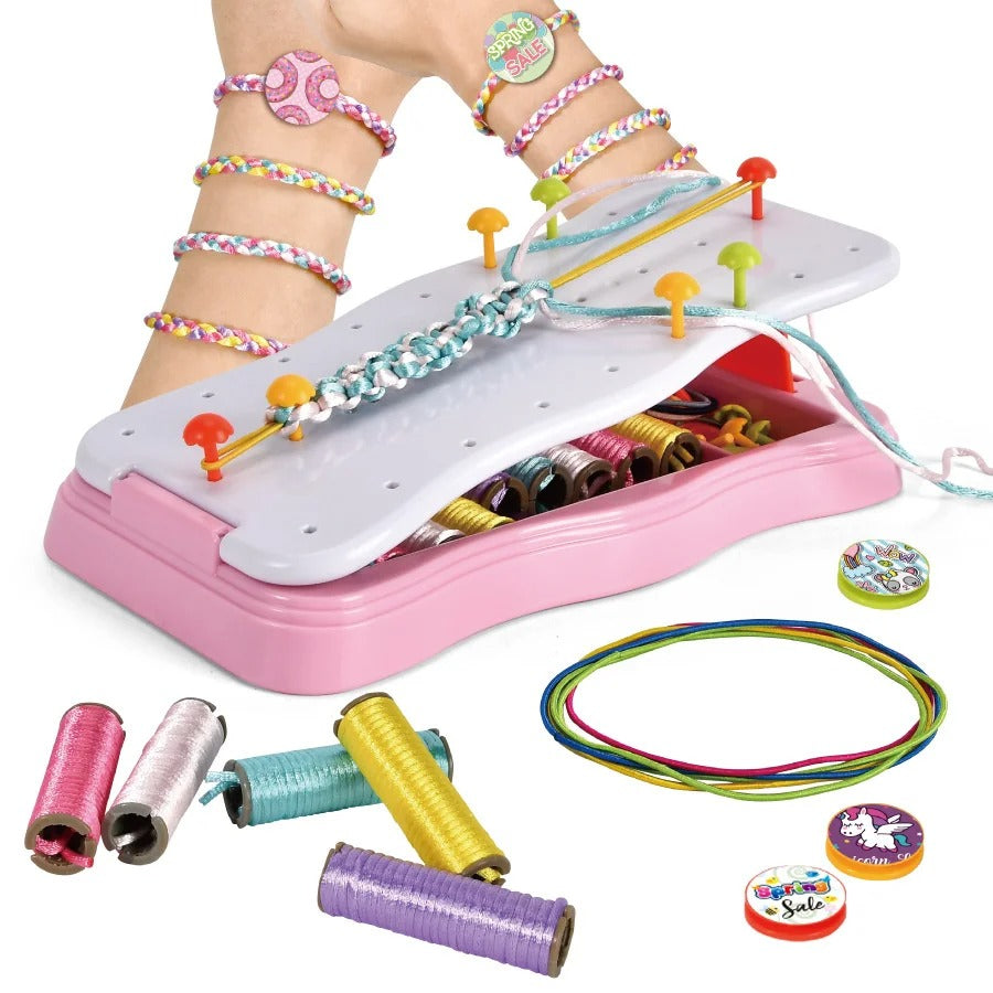 Craft Kids – Créativité et apprentissage – Kit de bracelets à tricoter pour enfants