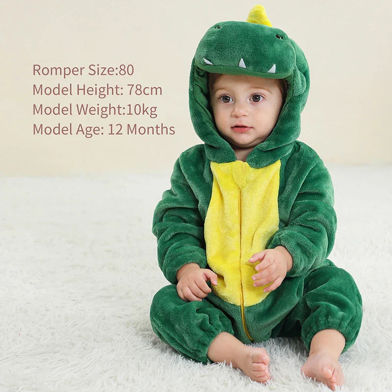 Mini Fashion - Durable et lavable - Combinaison animalier (0-24 mois)