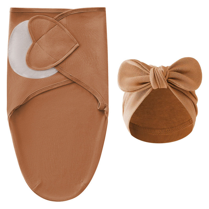 DreamNest – Repos et confort – Couverture d'emmaillotage de luxe avec bonnet