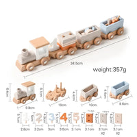 Thumbnail for HappyTrain – Montessori & Fun – Train en bois