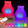 Bear Alarm™ - Réveil mignon avec veilleuse - Réveil ourson