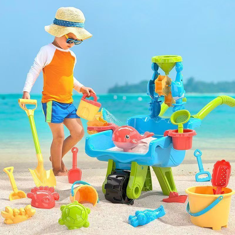 BeachFun – Découverte et plaisir – Ensemble brouette sable et plage