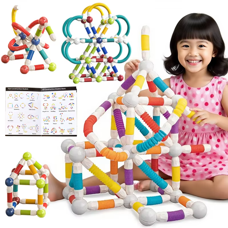 Magnetic Sticks - Construction sans fin - Bâtons magnétiques flexibles