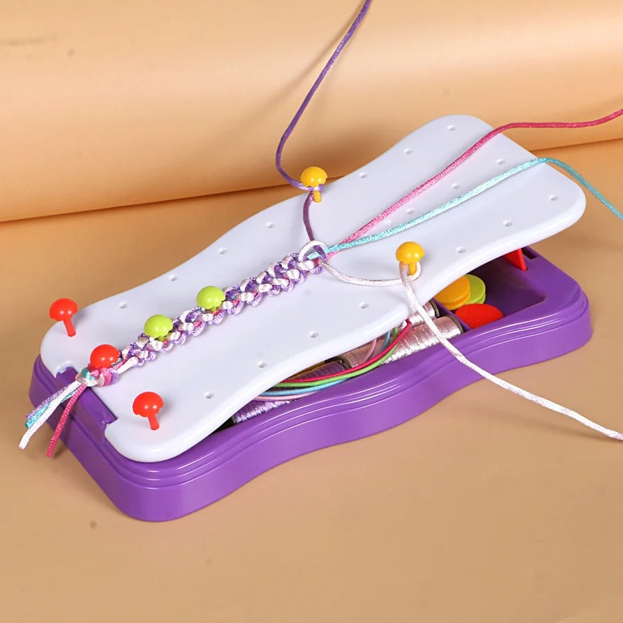 Craft Kids – Créativité et apprentissage – Kit de bracelets à tricoter pour enfants