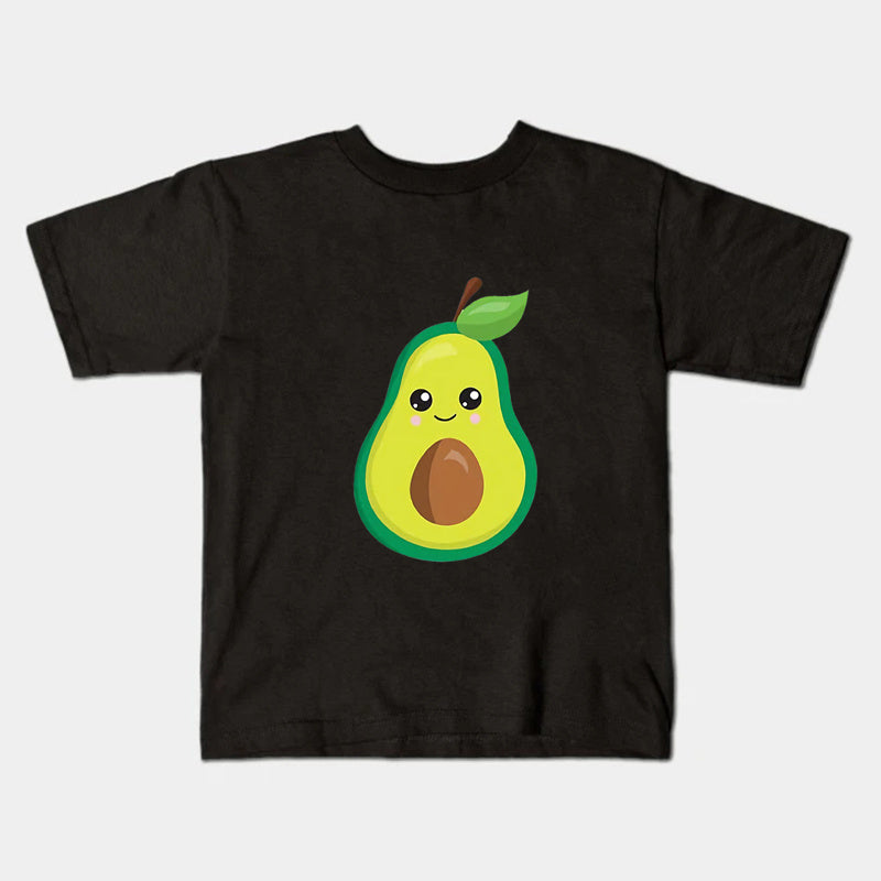 Mini Fashion™ - T-shirt avocat noir