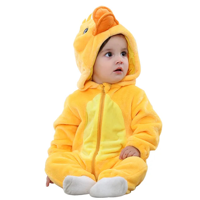 Mini Fashion - Durable et lavable - Combinaison animalier (0-24 mois)