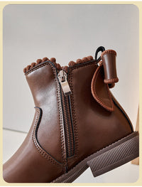 Thumbnail for Mini Fashion – Confort et style – Bottines en cuir